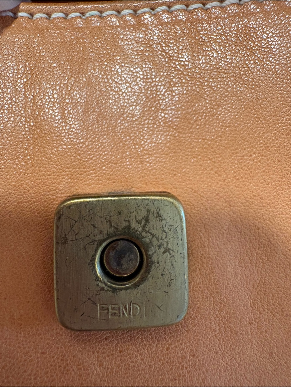 Authentic Vintage Fendi S.A.S. Leather Crossbody Bag WITH COA - Picture 9 of 9
